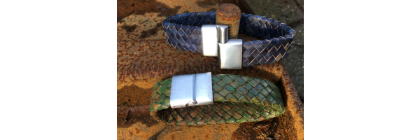 Magnetverschlüsse mit ovaler Materialaufnahme