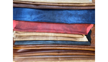 Schaf/Lammleder Einzelhäute Antik