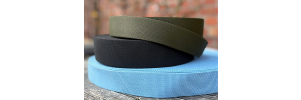 Gurtbänder einfarbig