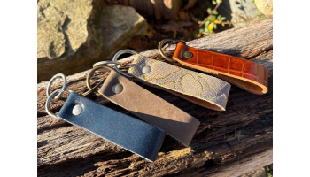 Schlüselanhänger mit D- Ring ohne Zierteil