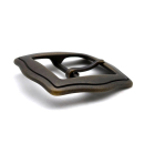 Doppelschnalle 40 mm, altmessing