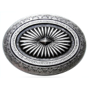 Koppel-Gürtelschnalle 40 mm, verschiedene Farben