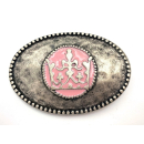 Koppel-Gürtelschnalle 40 mm, verschiedene Farben