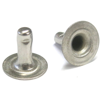 Nietstift offen Ø 10 mm x 7 bis 9 mm, verschiedene Varianten
