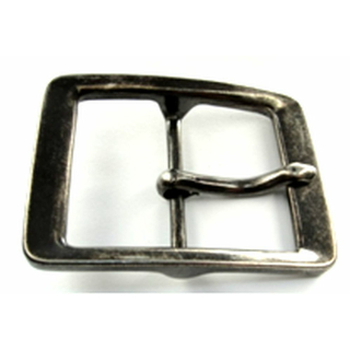 Doppelschnalle 40 mm, altnickel