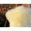 Lammfell Naturweiß