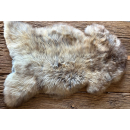 Lammfell naturbraun hell, meliert