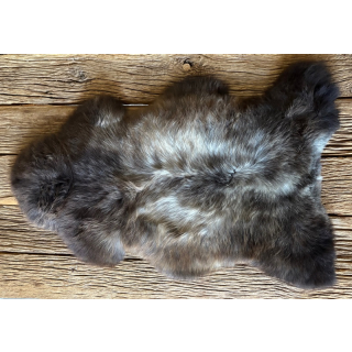 Lammfell naturbraun meliert