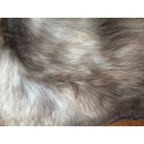 Lammfell naturbraun meliert