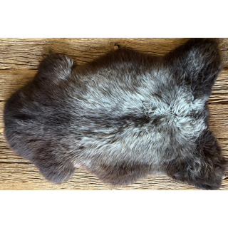 Lammfell naturbraun meliert