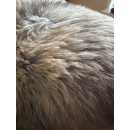 Lammfell naturbraun meliert