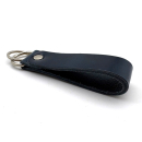 Schlüsselanhänger Handmade aus Leder, dunkelblau
