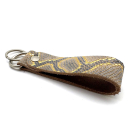 Schlüsselanhänger Handmade aus Leder, Python...