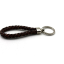 Schlüsselanhänger Lederband dunkelbraun