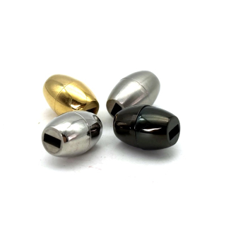 Magnetverschluss 5 mm, Edelstahl verschiedene Farben