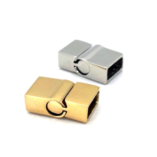 Magnetverschluss 10 mm, Edelstahl  verschiedene Farben