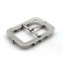 Doppelschnalle 40 mm, altsilber poliert