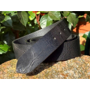 Wasserbüffel-Gürtellederstreifen Schwarz Antik...