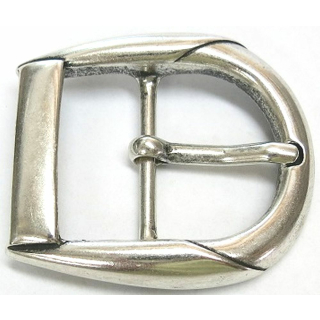 Doppelschnalle 40 mm, altsilber poliert