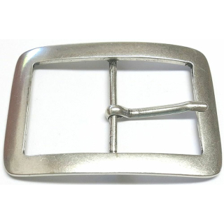 Doppelschnalle 45 mm, altsilber poliert