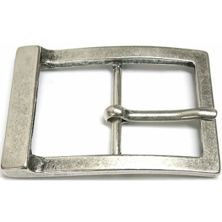 Doppelschnalle 40 mm, altsilber poliert