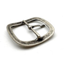 Doppelschnalle 50 mm, altsilber