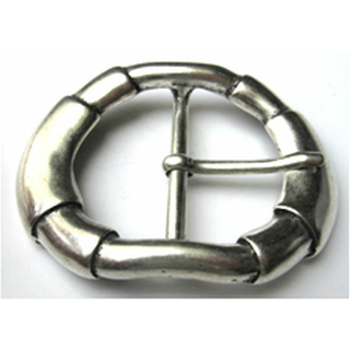 Doppelschnalle 50 mm, altsilber poliert