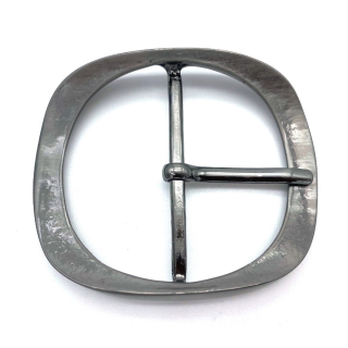 Doppelschnalle 60 mm, gun metal