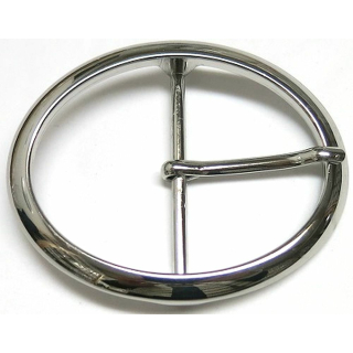 Doppelschnalle 54 mm,vernickelt poliert