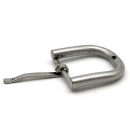 Halbschnalle 30 mm, altsilber