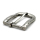 Halbschnalle 25 mm,altnickel poliert