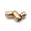 Magnetverschluss 10 mm, Edelstahl rose gold