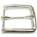 Halbschnalle 40 mm, versilbert
