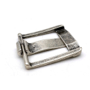 Halbschnalle 45 mm, altsilber poliert