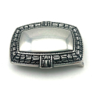 Koppel-Gürtelschnalle 40 mm, versilbert