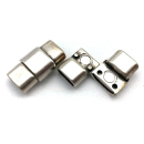 Magnetverschluss 10 mm, versilbert