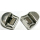 Magnetverschluss 5 mm, Messing versilbert
