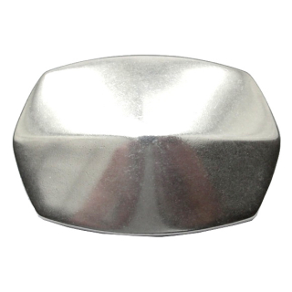 Koppel-Gürtelschnalle 40 mm, versilbert