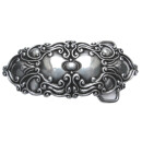 Koppel-Gürtelschnalle 40 mm, versilbert