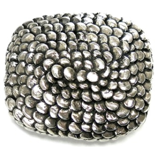 Koppel-Gürtelschnalle 40 mm, versilbert