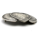 Motiv-Koppel-Gürtelschnalle "Doppel Herz"...