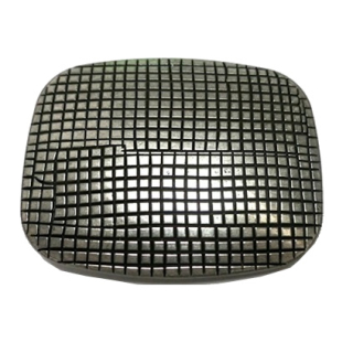 Koppel-Gürtelschnalle 40 mm, altsilber poliert