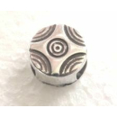 Schlaufzierteil "4-Winde rund" 6 mm, versilbert