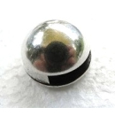 Schlaufzierteil "Buzzer" 6 mm, versilbert