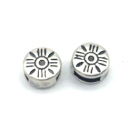 Schlaufzierteil 6 mm, versilbert