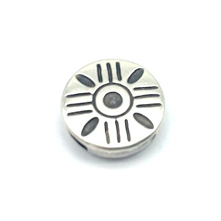 Schlaufzierteil 13 mm, versilbert