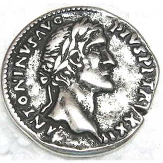 Nietzierteil "Münze" Ø 27 mm, altsilber poliert