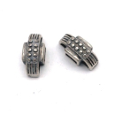 Schlaufzierteil 6 mm, versilbert