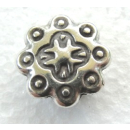 Schlaufzierteil "Bingo" 6 mm, versilbert