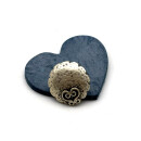 Nietzierteil "mit Herz" Ø 23 mm,...